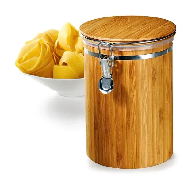 POTE PARA MANTIMENTOS EM BAMBU DUBAI - 1,4 L — foto 1 de 2