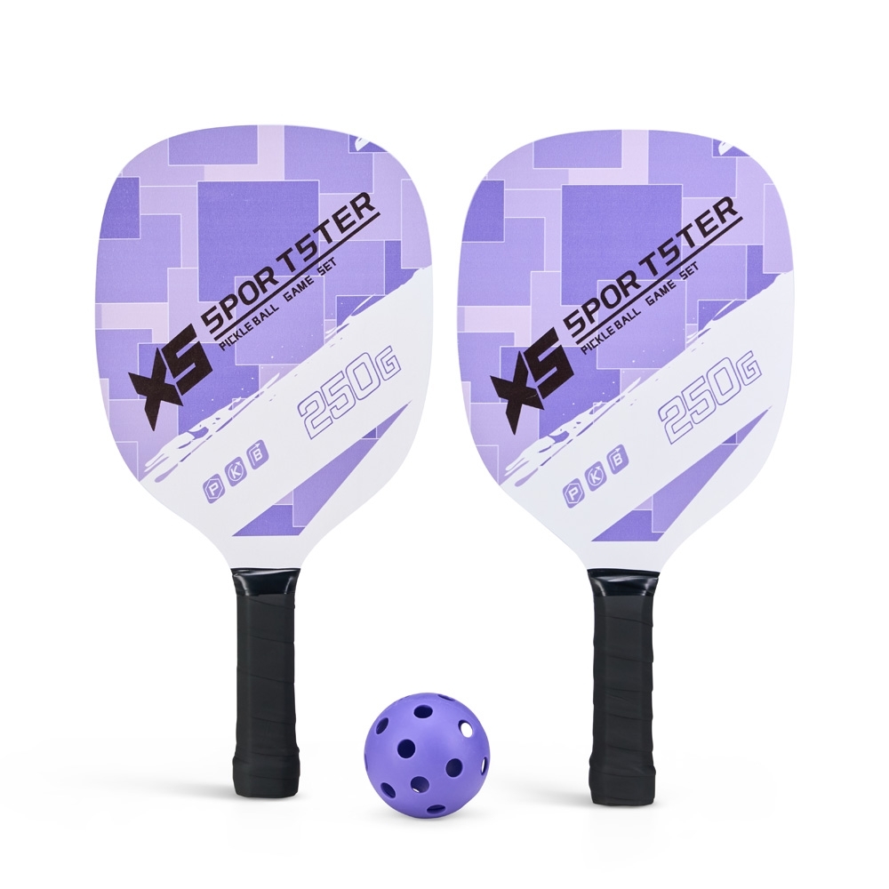KIT RAQUETES PICKLEBALL 3 PEÇAS — foto 1 de 4