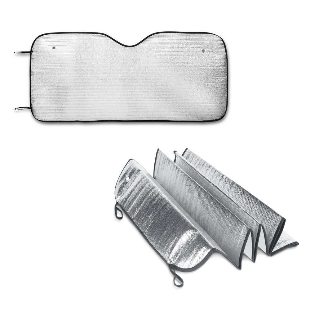 SUNSHADE. Protetor solar para carros em espuma de PE e forrado com 1 folha de alumínio — foto 1 de 2