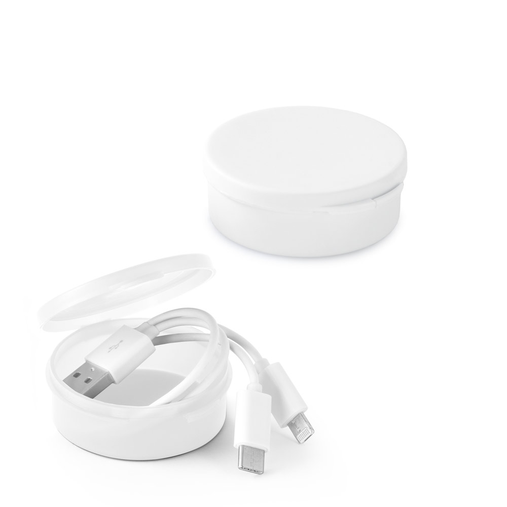 EMMY. Cabo USB 3 em 1 em ABS e PVC — foto 1 de 2